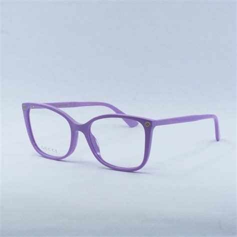 gucci mod 00260 colore 002|Gucci GG0026O 014 Eyeglasses in Violet .